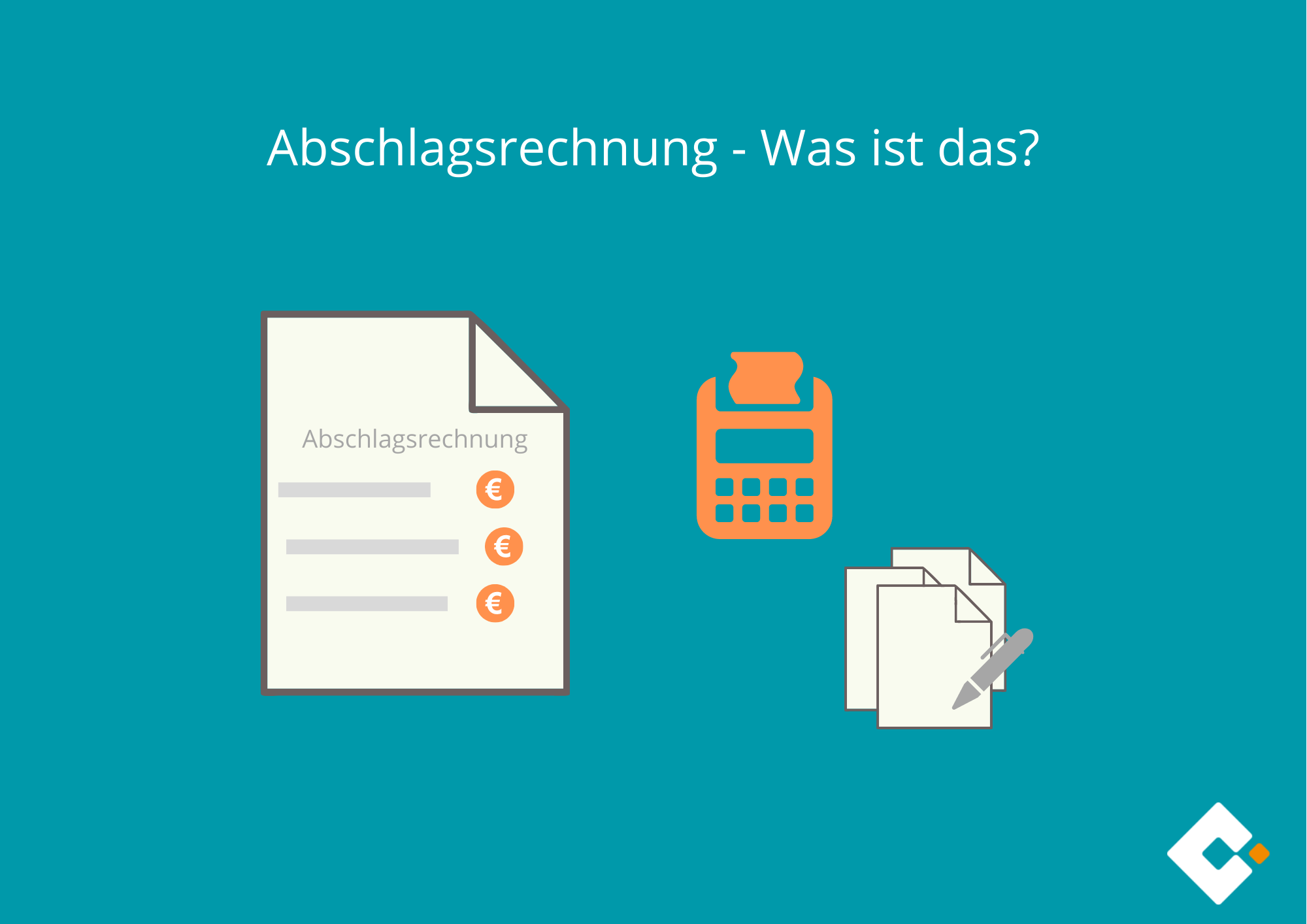 Abschlagsrechnung - Beleginformation