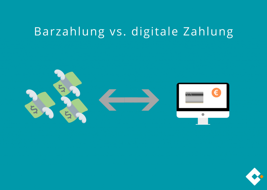 Barzahlung vs. digitale Zahlung