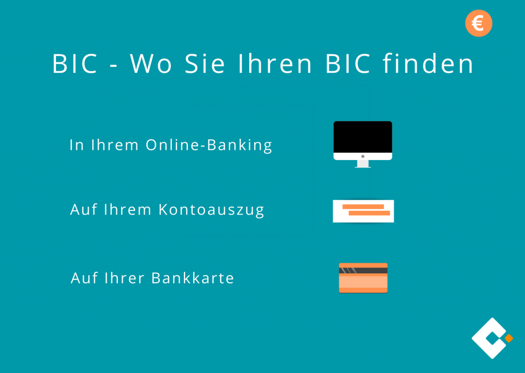 BIC - Wo Sie Ihren BIC finden