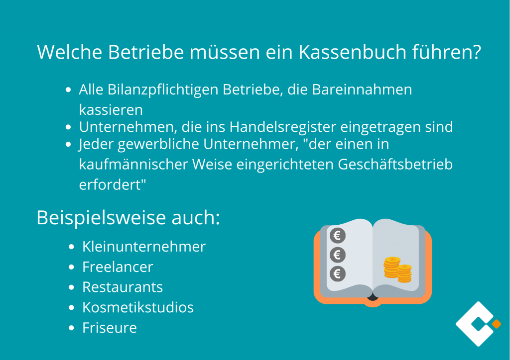 Welche Betriebe müssen ein Kassenbuch führen?