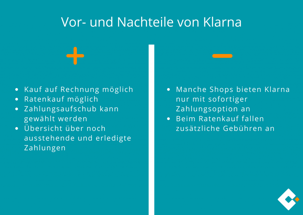 Klarna - Vor- und Nachteile im Überblick