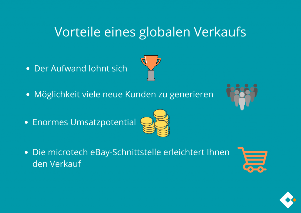 Weltweit verkaufen mit eBay - Vorteile eines globalen Verkaufs