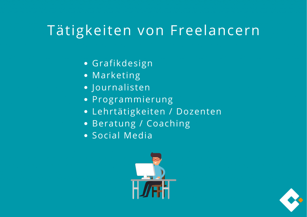 Freelancer - Tätigkeitsbereiche