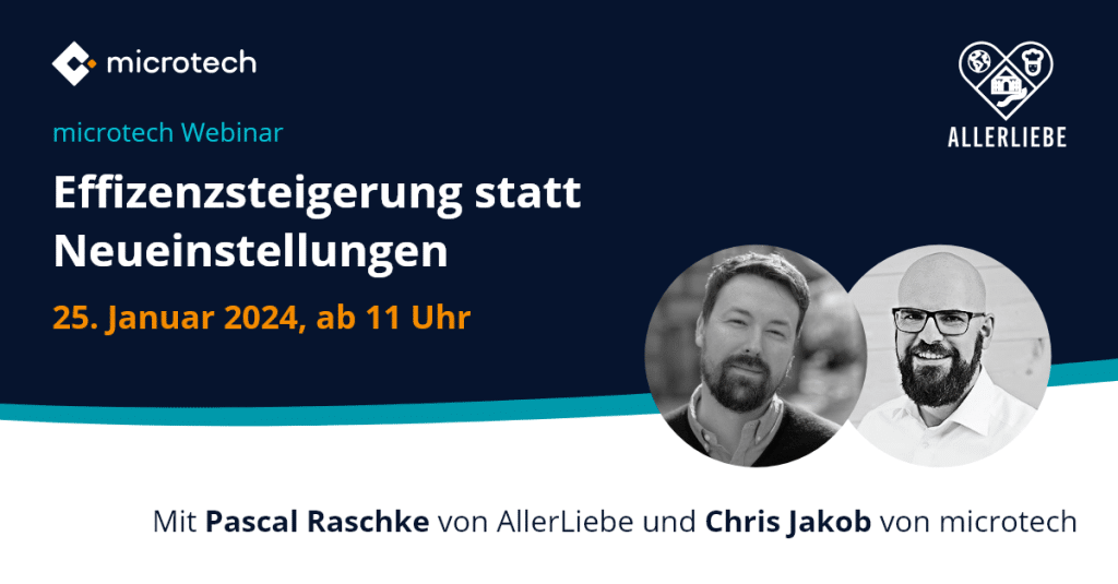 Webinar: Effizienzsteigerung statt Neueinstellungen: Wie AllerLiebe mit einem ERP effizient skaliert