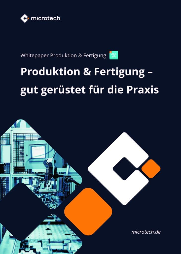 Whitepaper Cover | Produktion & Fertigung - gut gerüstet für die Praxis